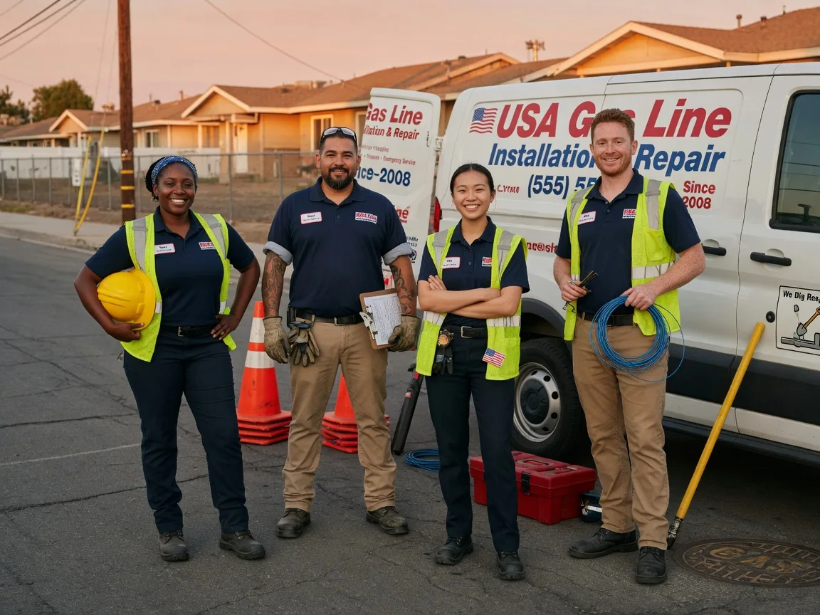 Gas Line Installation company in Kingsbury, TX